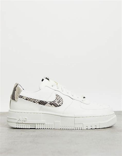 nike air force 1 pixel damen schlangenmuster